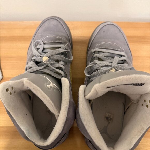 Nike Air Jordan 5 Retro Wolf Grey Men's Shoes 2011 - US Mens Size 12 - Picture 6 of 6